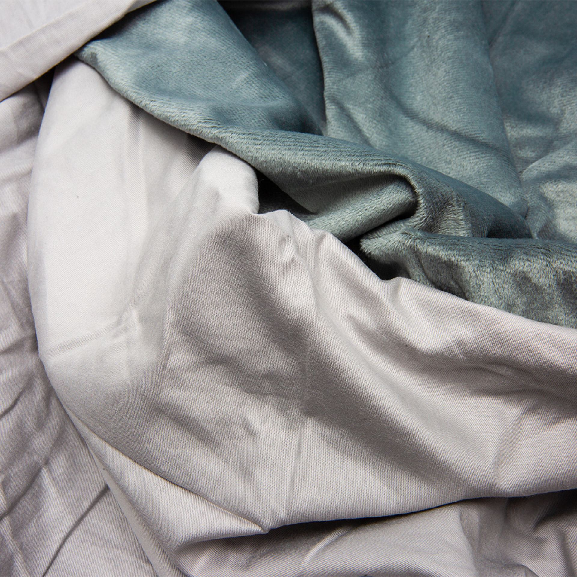Verzwaringsdeken fleece hoes 200x200cm