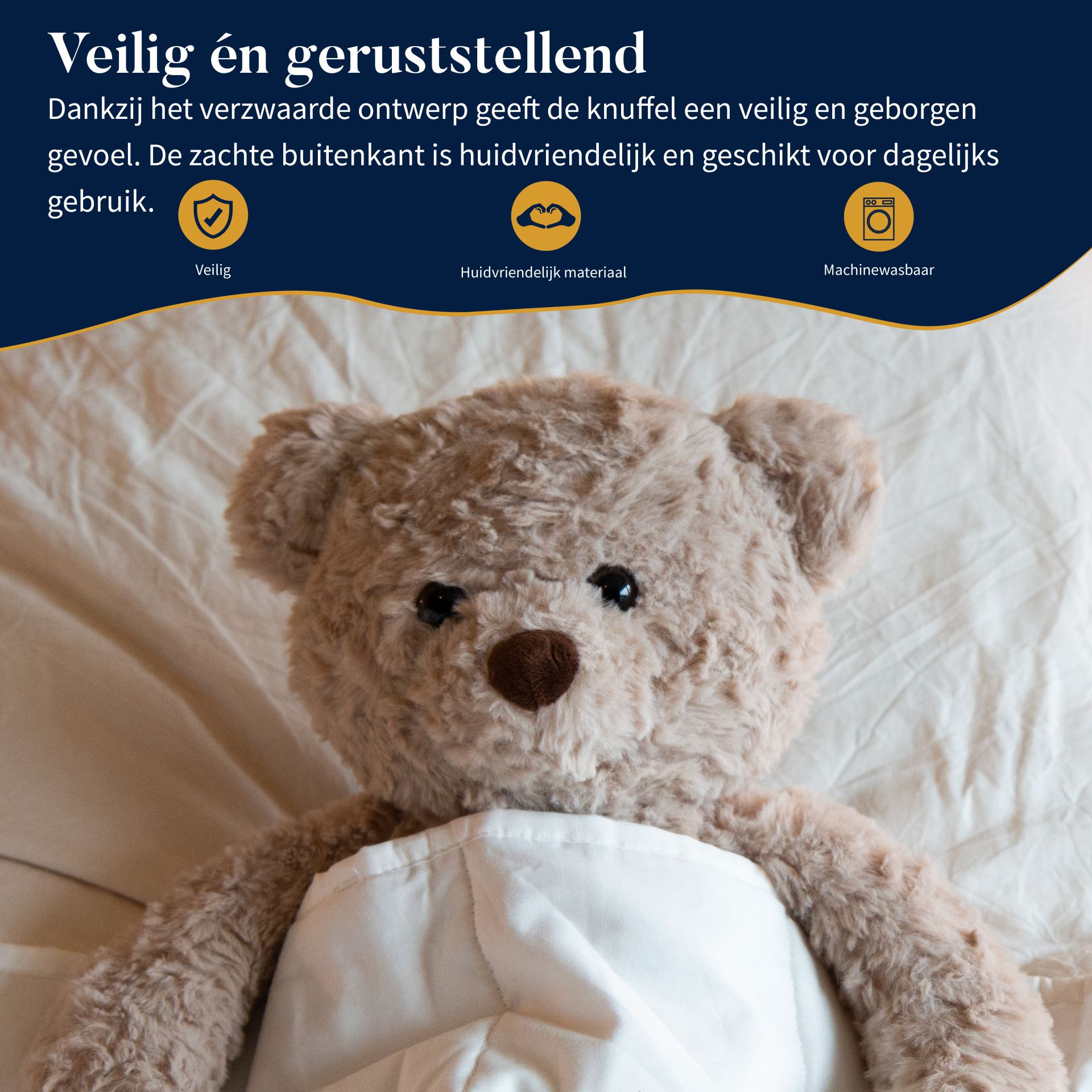 Verzwaringsknuffel beer 1,2kg
