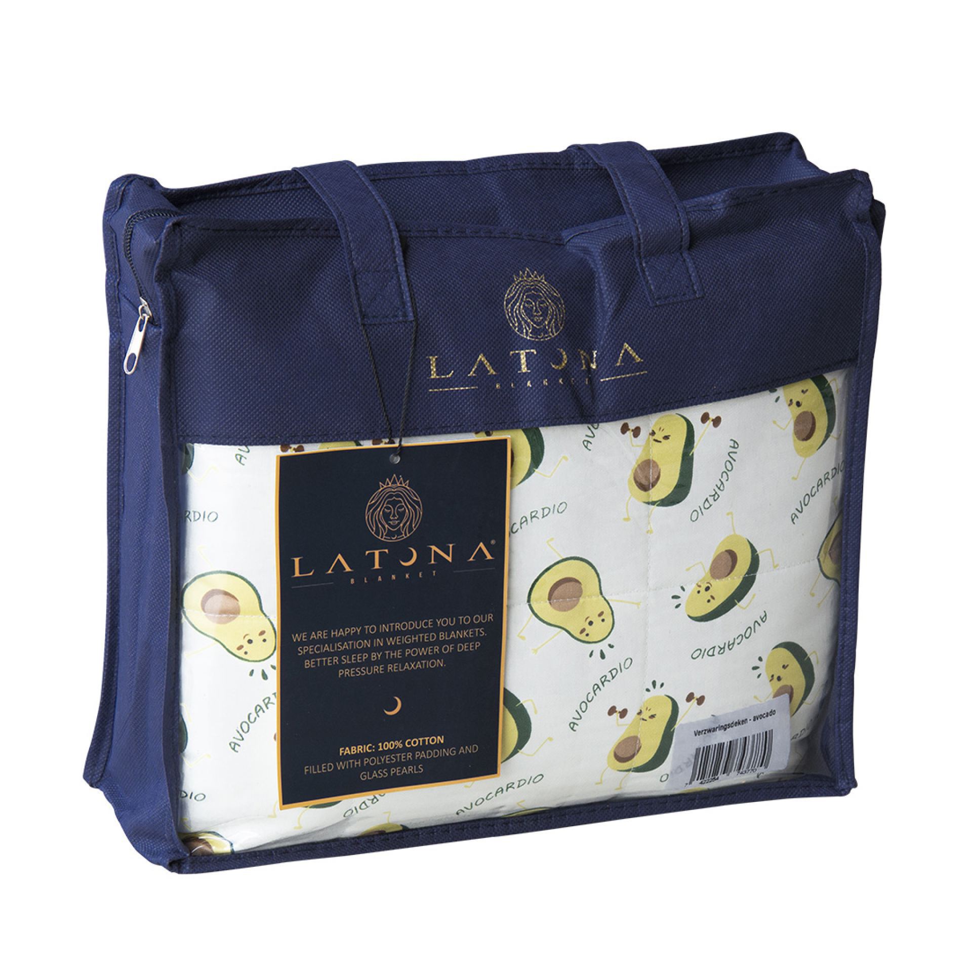 3kg verzwaringsdeken kind avocado